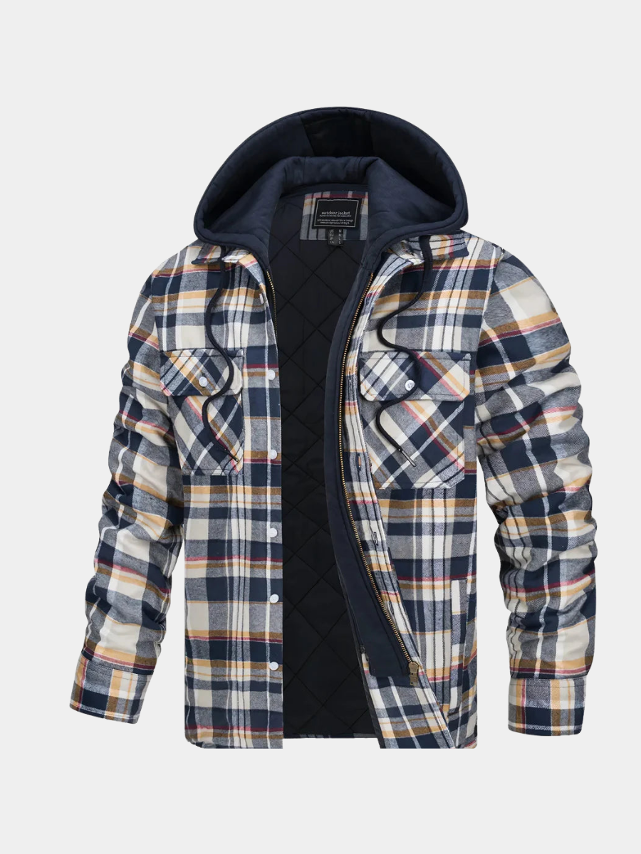 CLASSIC WOOL BLEND COAT FOR MEN