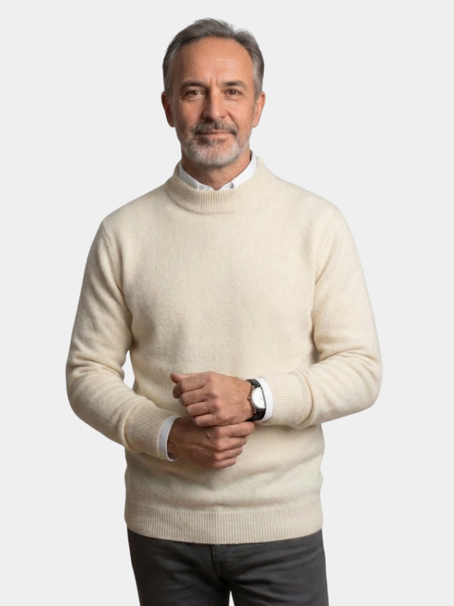 ELEGANT KNITTED PULLOVER FOR MEN