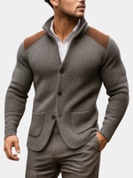 TEXTURED KNIT BLAZER FOR MEN