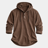 CORDUROY HOODIE FOR MEN
