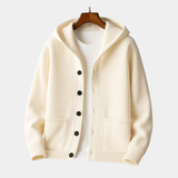 HOODED CARDIGAN FOR MEN