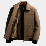 TEXTURED ZIP-UP JACKET FOR MEN