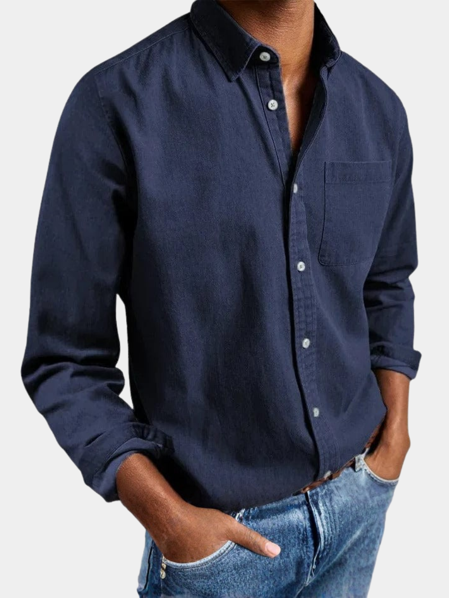 BUTTONED POLO SHIRT FOR MEN