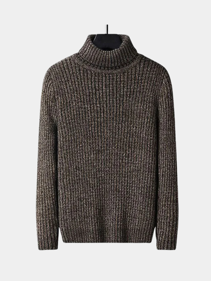 Pull col roulé pour homme