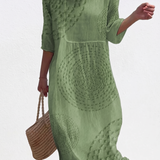 Adèle | Robe brodée décontractée pour femme