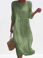 Adèle | Robe brodée décontractée pour femme