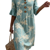Adèle | Robe femme décontractée à motif floral