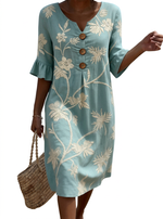 Adèle | Robe femme décontractée à motif floral