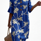 Adèle | Robe femme décontractée à motifs floraux