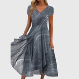 Aubrielle — Robe Midi Fluide