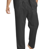 LINEN CASUAL TROUSERS FOR MEN