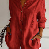 Mireille | Blouse chemise ample et élégante