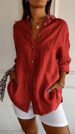 Mireille | Blouse chemise ample et élégante