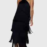 Monique — Robe à Franges