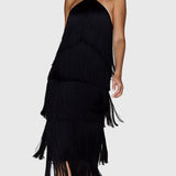 Monique — Robe à Franges