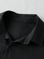 BUTTON LAPEL SHIRT FOR MEN