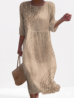 Agathe | Robe brodée décontractée pour femme