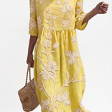 Albane | Robe féminine décontractée à motif floral