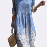 Alix | Robe féminine décontractée à motif floral