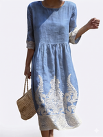 Alix | Robe féminine décontractée à motif floral