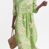Alix | Robe femme décontractée à motifs floraux