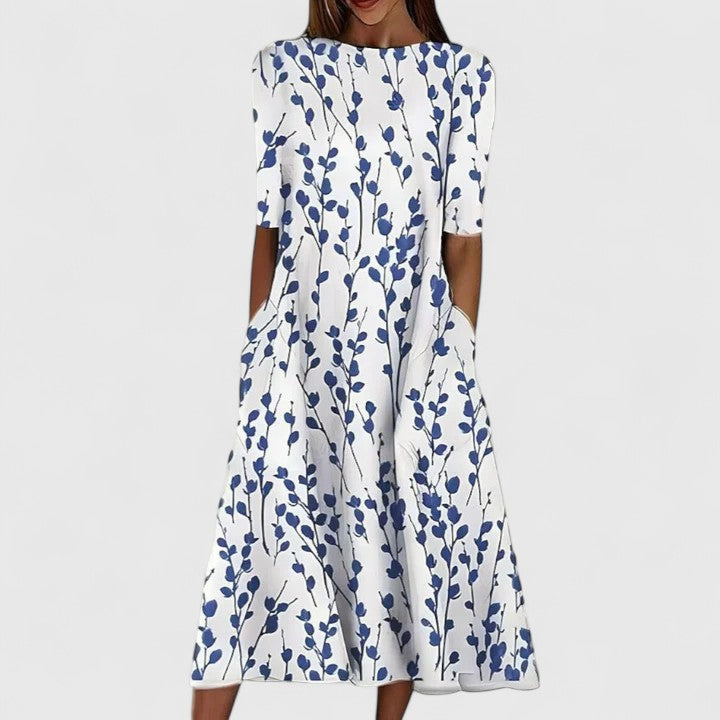 Sarah — Robe Midi Élégante