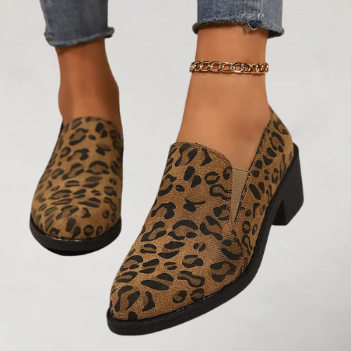 Angélique | Mocassin Léopard