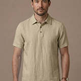 Men's Linen Beach Shirt – Lightweight Breathable Summer | Areleon