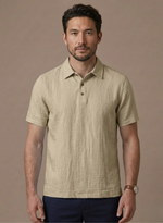 Men's Linen Beach Shirt – Lightweight Breathable Summer | Areleon