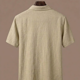 Men's Linen Beach Shirt – Lightweight Breathable Summer | Areleon