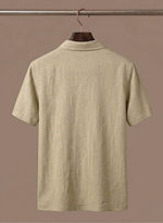 Men's Linen Beach Shirt – Lightweight Breathable Summer | Areleon