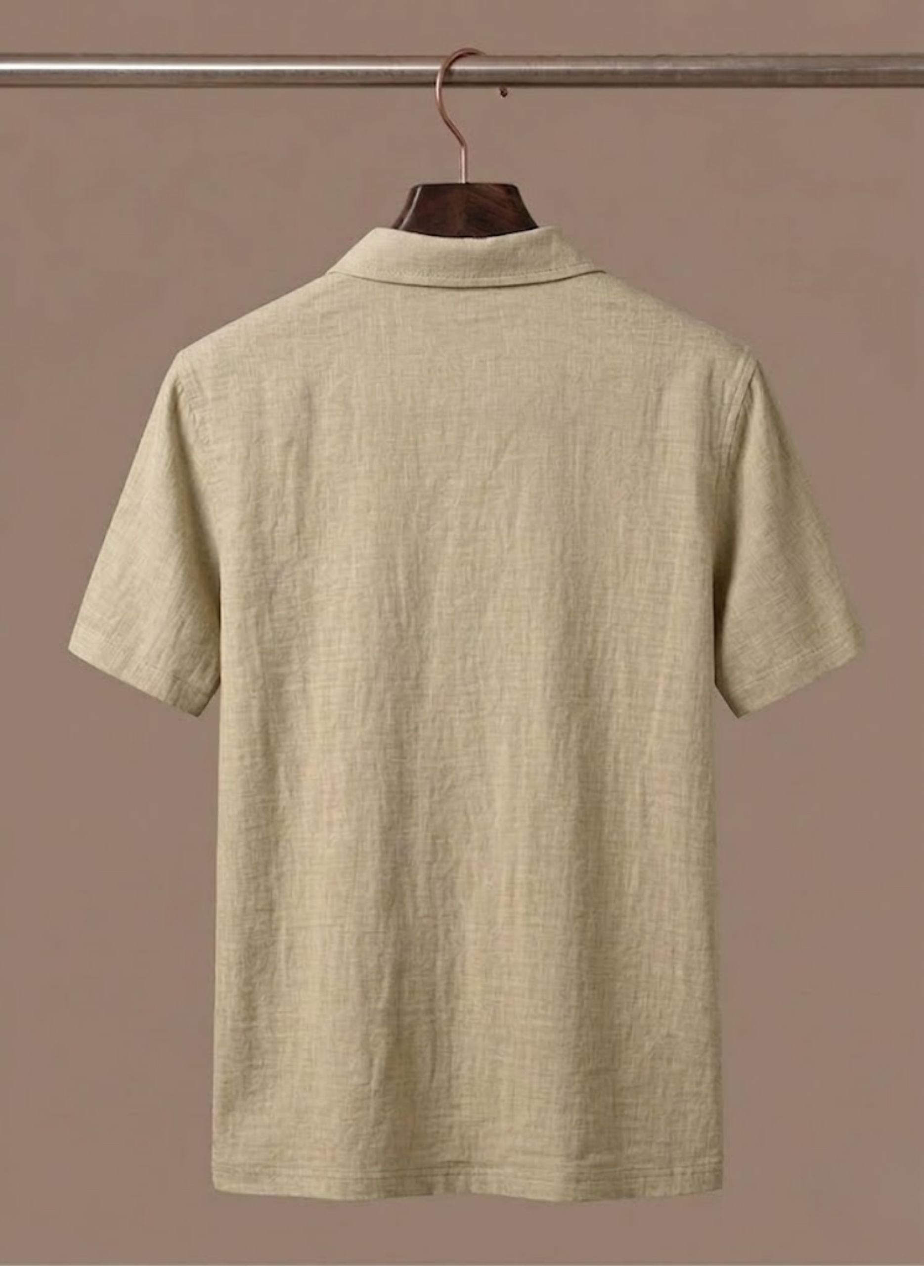 Men's Linen Beach Shirt – Lightweight Breathable Summer | Areleon