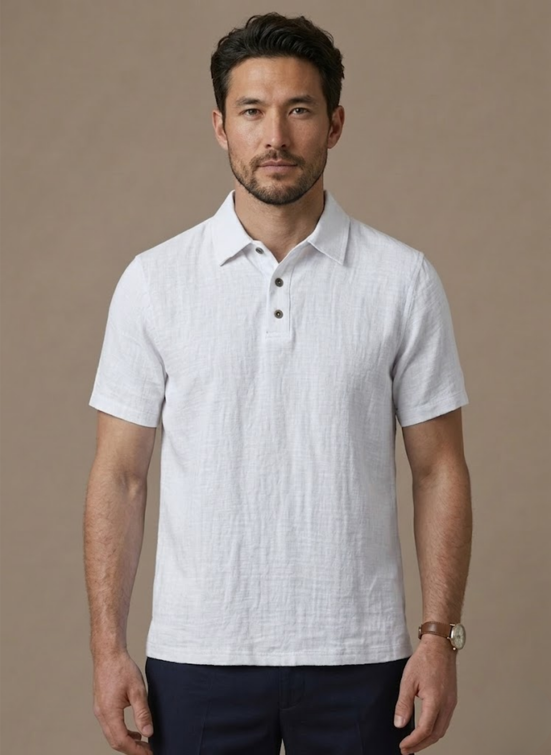 Men's Linen Beach Shirt – Lightweight Breathable Summer | Areleon