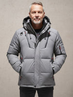SOLID WINTER JACKET FOR MEN