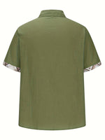 LAPEL COLLAR SHIRT FOR MEN