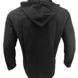 HOODED LINEN SHIRT FOR MEN