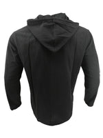 HOODED LINEN SHIRT FOR MEN