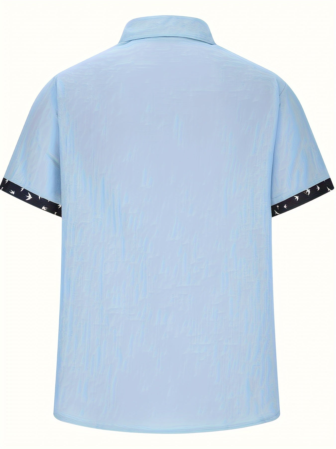 LINEN BLEND LAPEL SHIRT FOR MEN