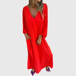 Carol — Robe Longue Boho avec Poches