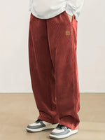 CORDUROY DRAWSTRING TROUSERS FOR MEN