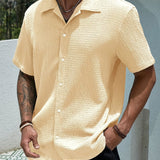BUTTON FRONT SHIRT FOR MEN