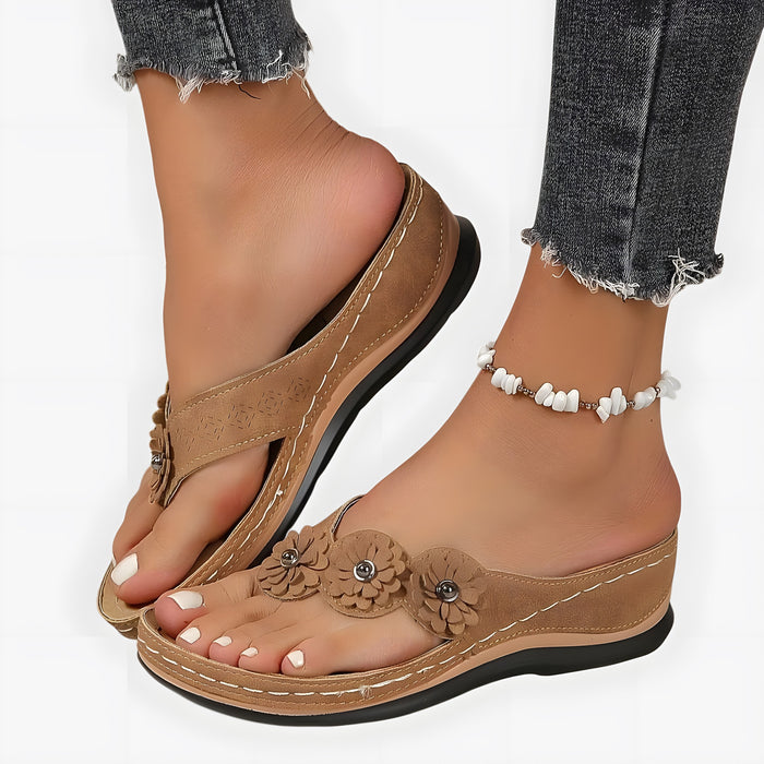 Aliénor | Tongs orthopédiques femme élégantes