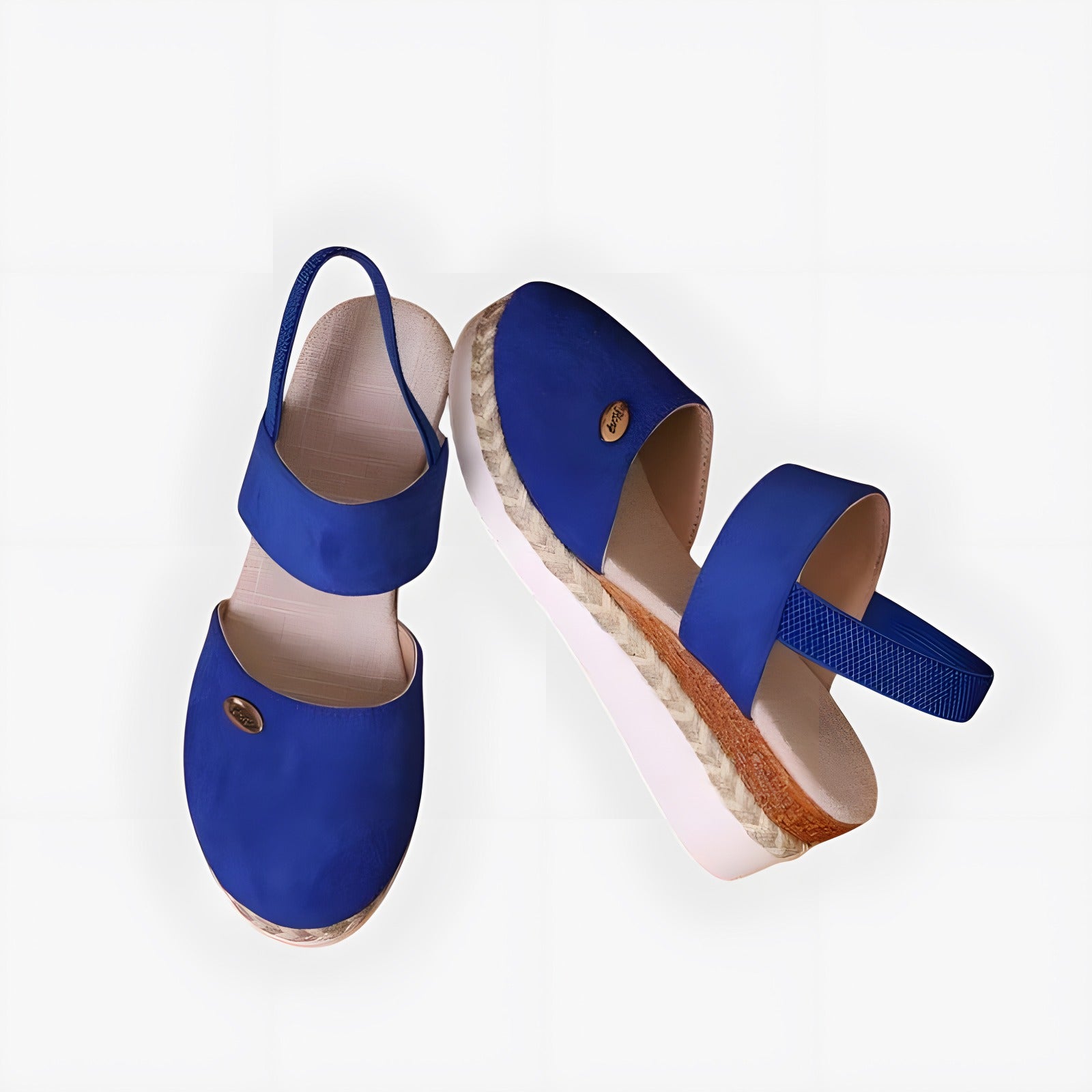 Calista | Sandales orthopédiques femme confort Bleu