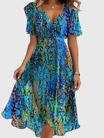 Robe d'été avec couverture de ventre