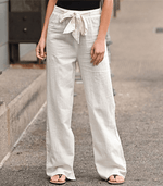 Pantalon Détente Femme Avec Cordon Et Taille Élastique