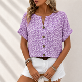 Verna - Blouse Florale Élégante