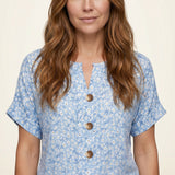 Blouse Florale Élégante