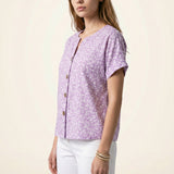 Blouse Florale Élégante