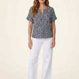 Blouse Florale Élégante