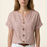 Blouse Florale Élégante